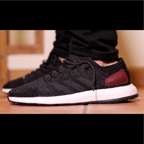 adidas pure boost burgundy